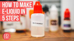 make your own e liquid in 5 steps you