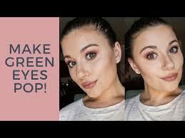 green eyes makeup tutorial