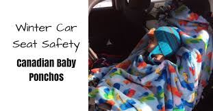 Canadian Baby Ponchos Car Seat Poncho