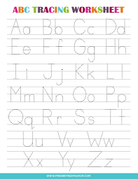 3 printable pre alphabet tracing