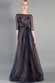 Rene Ruiz Blue Sleeve Evening Gown Reneruiz Cloth In