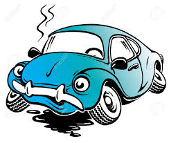 Image result for cartoon broken car
