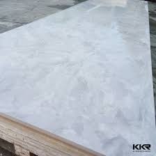 Artificial Stone White Resin Stone Staron Acrylic Solid Surface