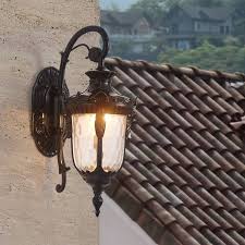 European Vintage Outdoor Wall Sconce