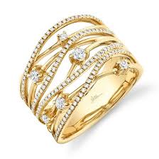 yellow gold ring 1 2ctw reeds jewelers