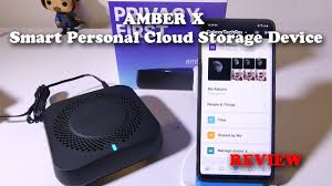 amber x smart personal cloud storage