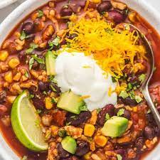 slow cooker turkey chili easy