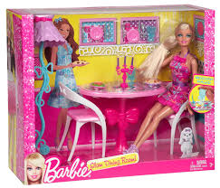 barbie glam dining room furniture
