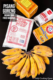 Sudah kebayang rasa pisang goreng krispi yang enak ini. Pisang Goreng Indonesian Fried Banana Recipe Daily Cooking Quest