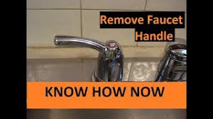 While some faucet handles are fixed with screws, some aren't. 3 Ways To Remove Faucet Handle Without Screws