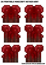 Only in nether fortresses, chests, and near such staircases you may find it, and only soul sand can it grow. How To Create A Minecraft Nether Wart Fpsxgames Minecraft Nether Printable Minecraft Minecraft