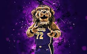 Teams such as the los angeles lakers, new york knicks and golden state warriors. Download Wallpapers Bailey 4k Mascot Los Angeles Lakers Abstract Art Nba Creative Usa Los Angeles Lakers Mascot Nba Mascots Official Mascot Bailey Mascot For Desktop Free Pictures For Desktop Free