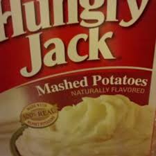 calories in hungry jack mashed potatoes