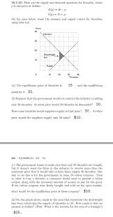 Supply And Demand Equations