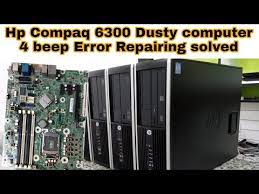 fix hp compaq 6300 dusty computer