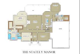 Stately Manor First Floor Plan