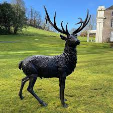 Large Bronze Stag A Wonderful