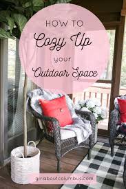 How To Make Your Outdoor Space Cozy