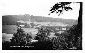 countryside relativelyfrank douthwaite dale b w postcard