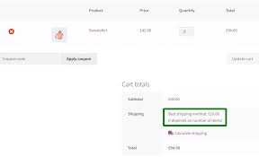 Woocommerce Shipping Based On Number Of Items Flexible