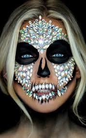 shrine halloween diamond skull face