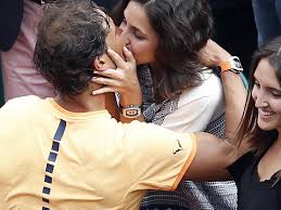 Of course, the tennis 'spanish armada' could not miss the appointment the first pictures are about rafa's coach carlos moya and his wife, marc and feliciano lopez and also david ferrer and wife. Tennis Star Rafael Nadal Is Engaged To Longtime Love Mery Xisca Perello