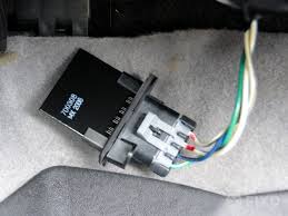 how to replace a er motor resistor