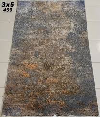 459 hand knotted wool bamboo silk rug
