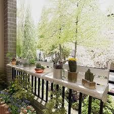 Balcony Plant Shelves Outdoor Plant