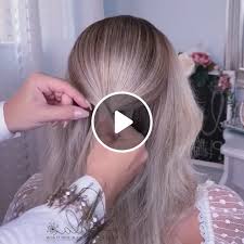 The gibson tuck is a really fun hairstyle for work because there are so many variations, and they are all equally classy. Elegant Hairstyle Video Gifs Cute Hairstyles For Medium Hair Work Hairstyles Elegant Hairstyles Medium