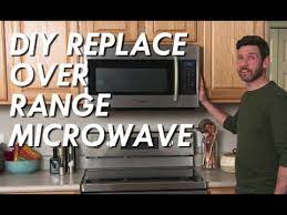 range microwave hood exhaust fan diy