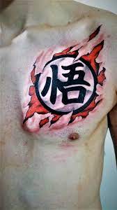 Goku Kanji Tattoo I got 5 days ago : r/dbz