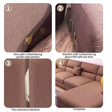 10pcs Sectional Sofa Interlocking