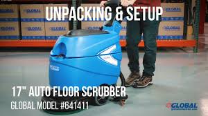 641411 global industrial floor scrubber