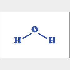 water molecule chemical formula water