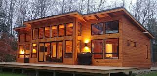 22 x 46 timber frame cabin cnc cut