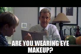 yarn are you wearing eye makeup