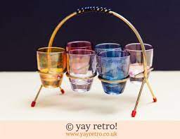 Vintage Shot Glass Holders Are Great