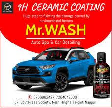 We only attach our name to the best products in the business! Mr Wash Auto Spa Car Detailing Ceramic Coating Acts As A Protective Layer Ceramic Coating Provides Paint Protection By Acting As A Shell Against A Variety Of Paint Damaging Sources Water