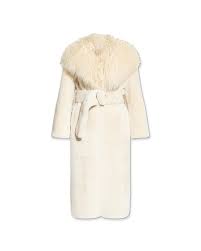 Jacquemus Fur Coat With Pockets In