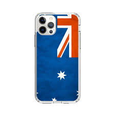 Australia Flag Grunge iPhone 12 Pro Max Clear Case