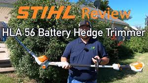 stihl hla 56 pole hedge trimmer review