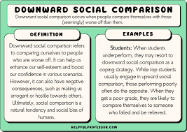 downward social comparison definition