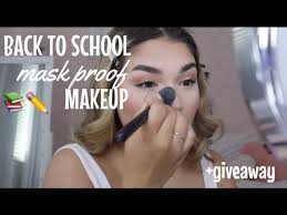 back to mask proof makeup