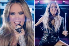 watch carrie underwood stuns with