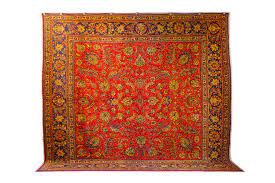 fine persian tabriz square carpet 10