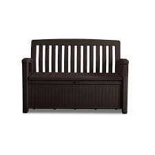 Keter Chest In Patio Bench Graphite