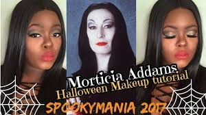 morticia addams makeup tutorial