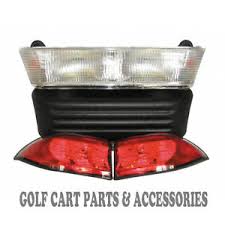 Club Car Precedent Golf Cart Headlight Tail Light Kit Electric 2008 Up Ebay