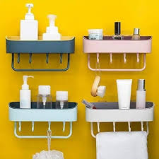 Safeseed Bathroom Shelf Towel Holder